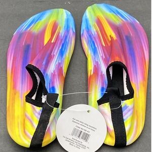 Sole Del Sol Water Shoes Womens 7 Multicolor Beach Swim Active Athleisure Sporty